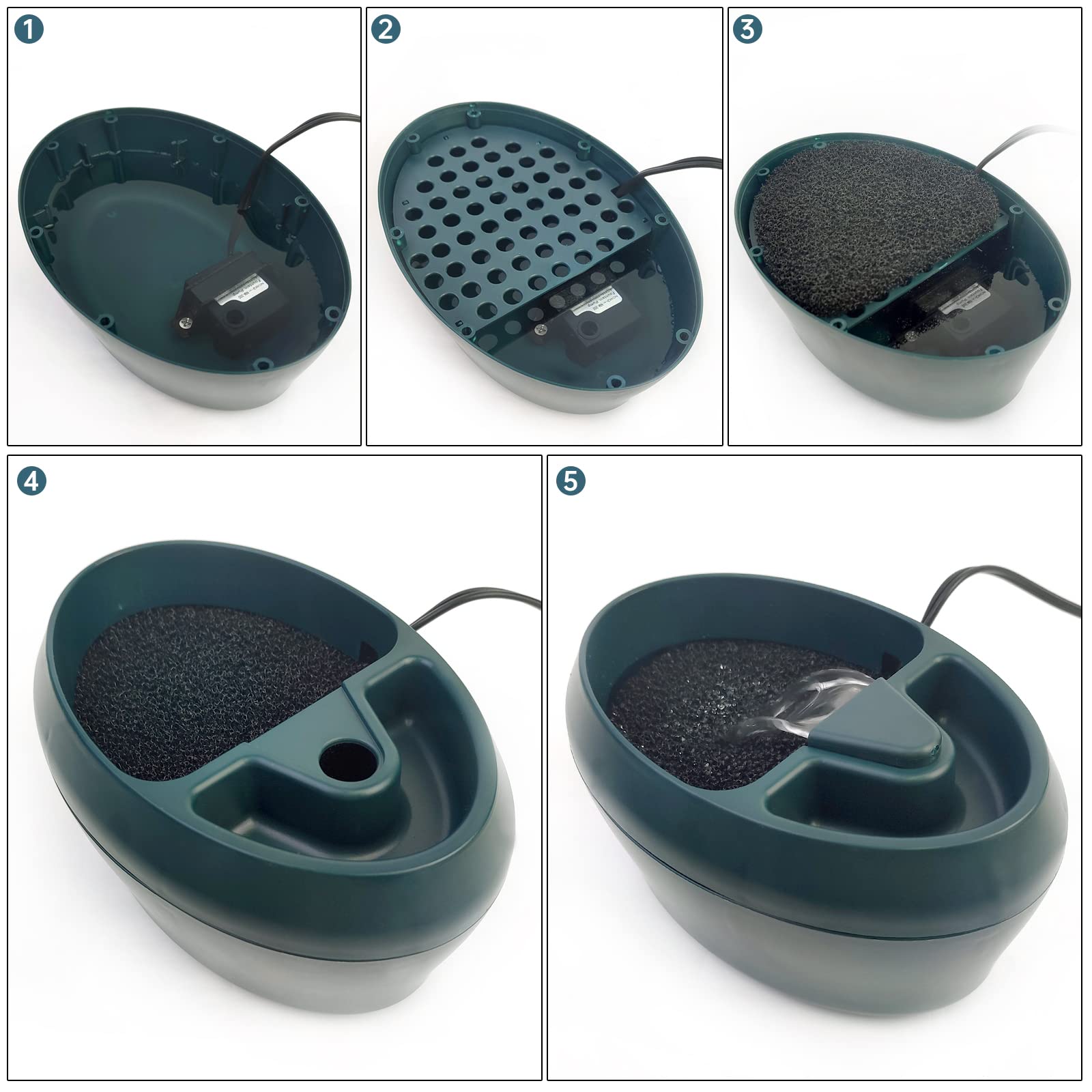 MYGIIKAKA tank-setup-with-reptile shows your pet enjoying continuous water access