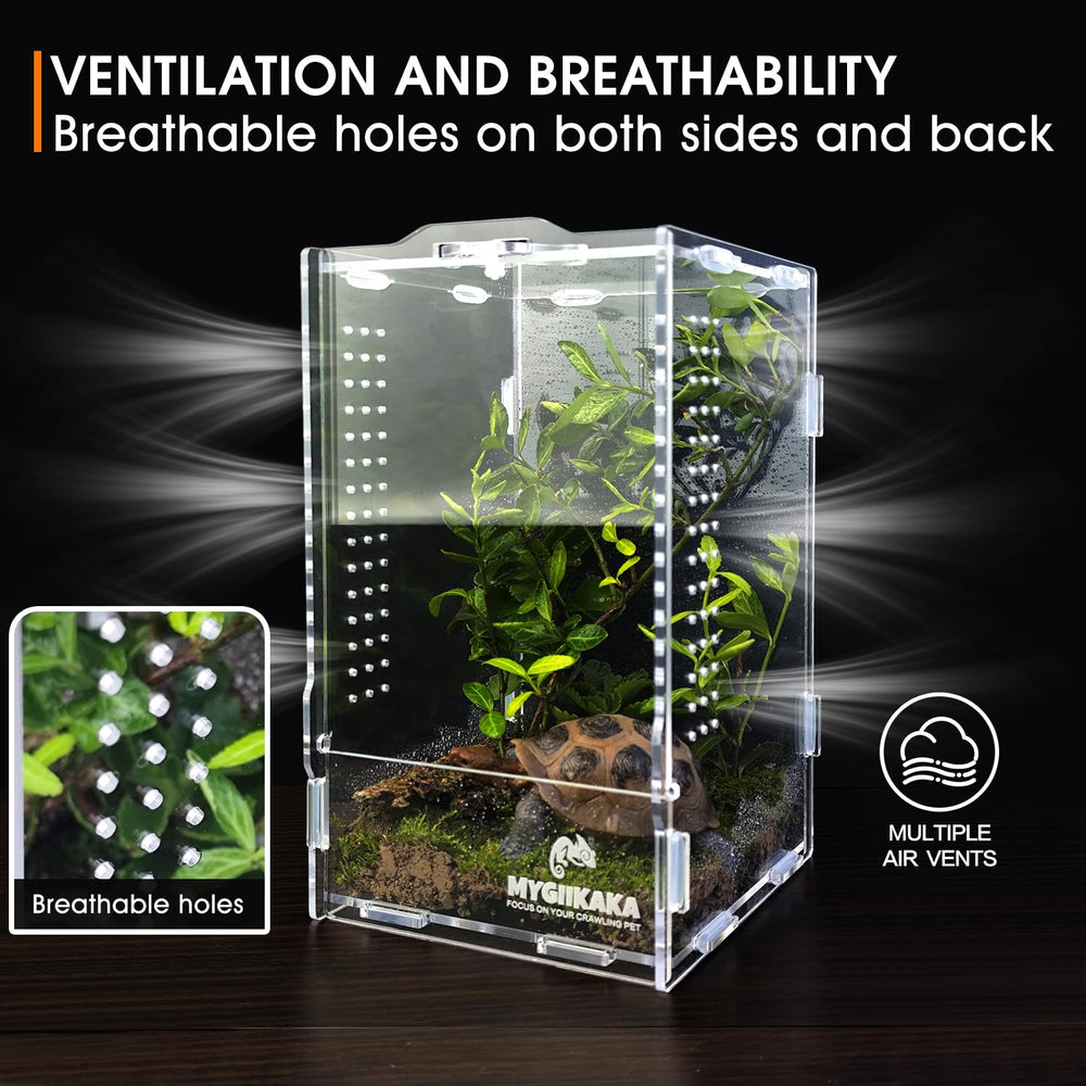 MYGIIKAKA compact enclosure measures 7.87 x 4.72 x 4.33 inches.