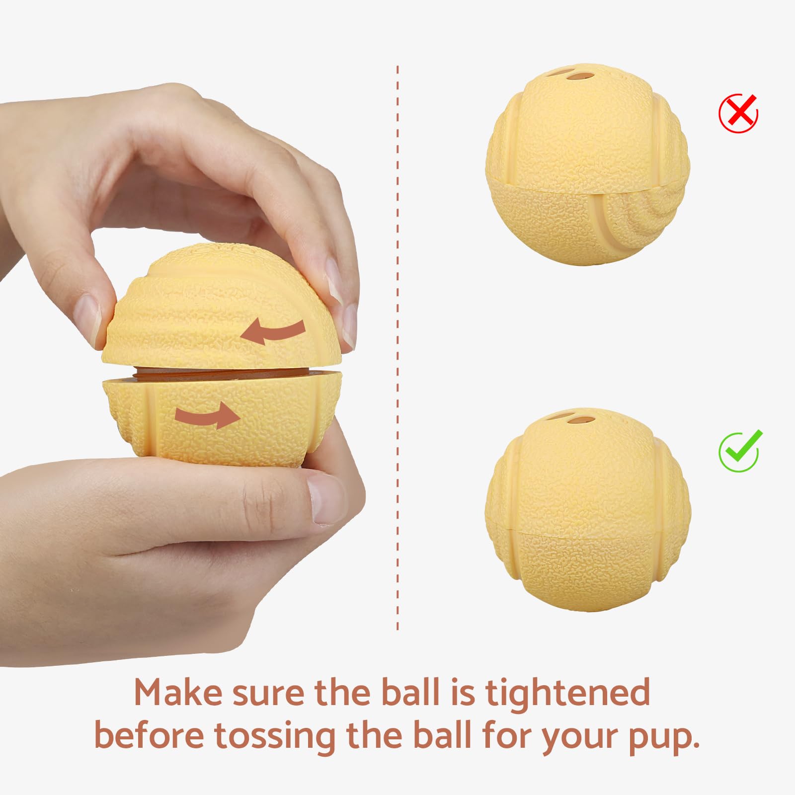 MYGODPET 2-5-inch diameter suitable for dogs 20–60 pounds