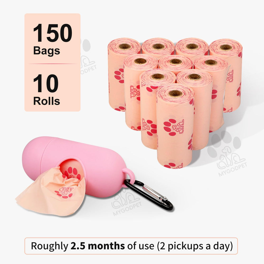 MYGODPET easy-peel sticker simplifies loading bags.