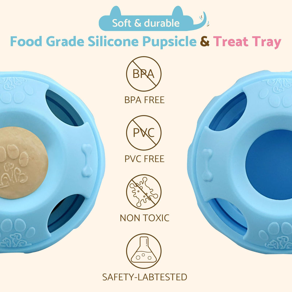 MYGODPET frozen treat dispensing dog toy provides mental stimulation through engaging licking