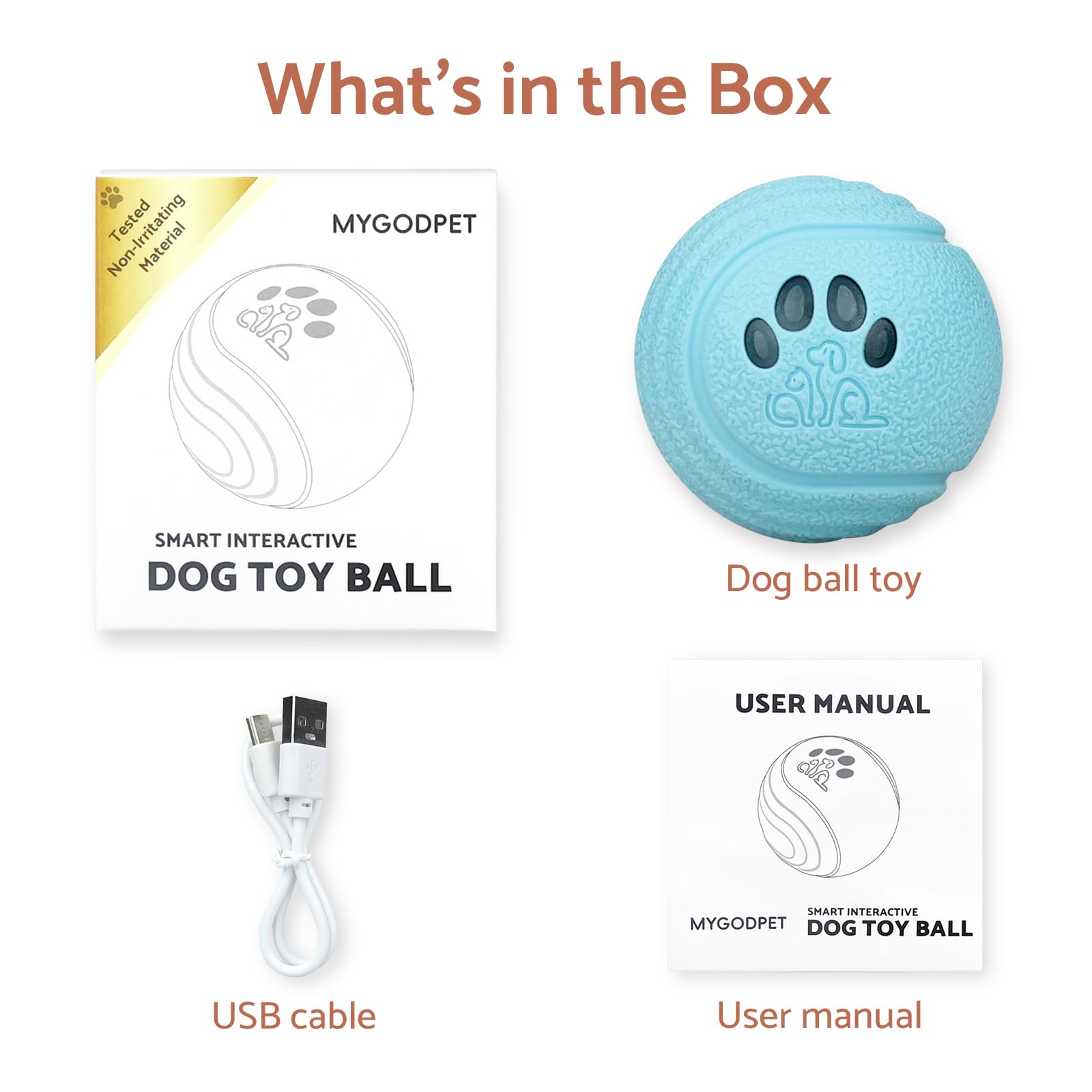 MYGODPET glow-mode-toy illuminates night-time play safely.