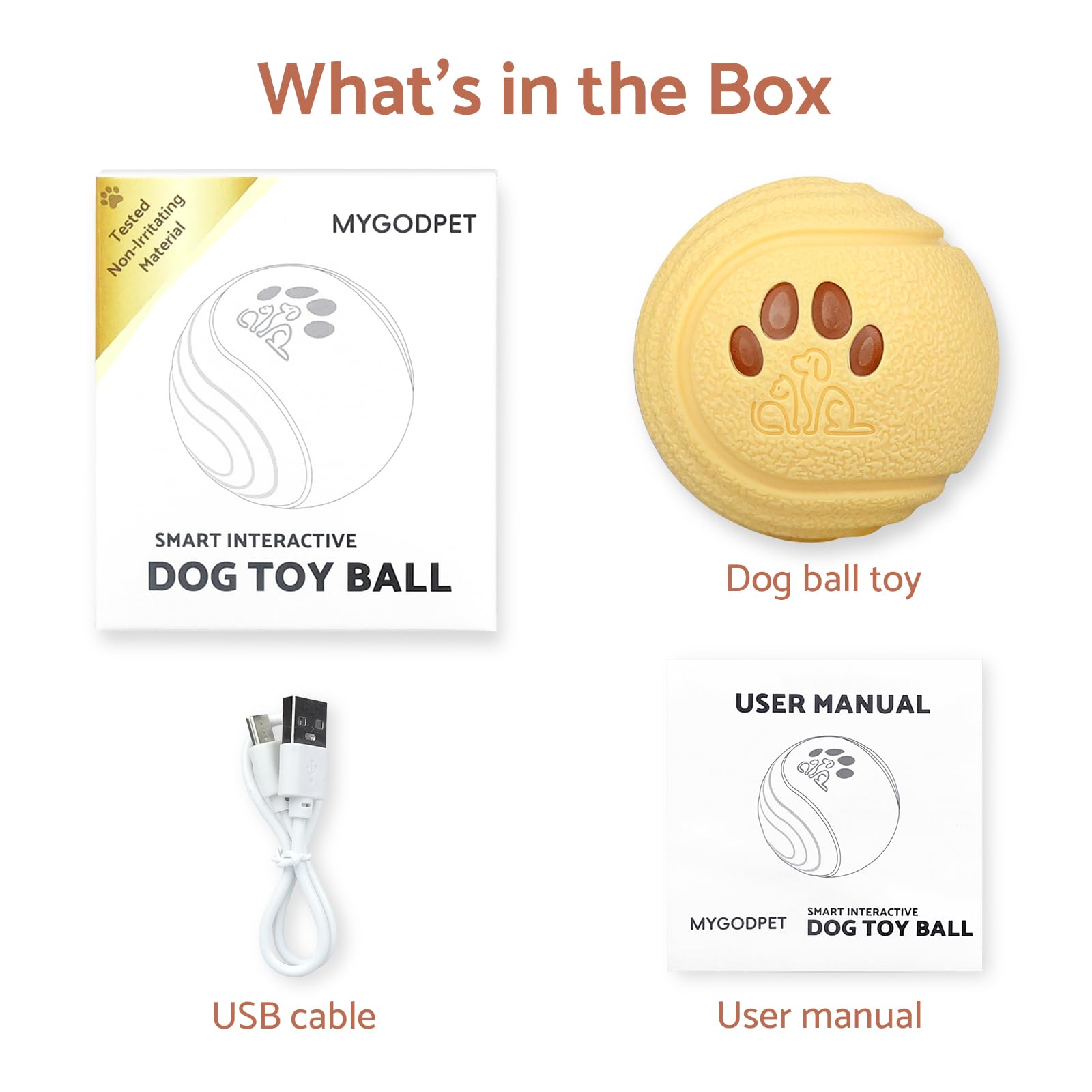 MYGODPET motion-sensor activation showing automatic wake after inactivity