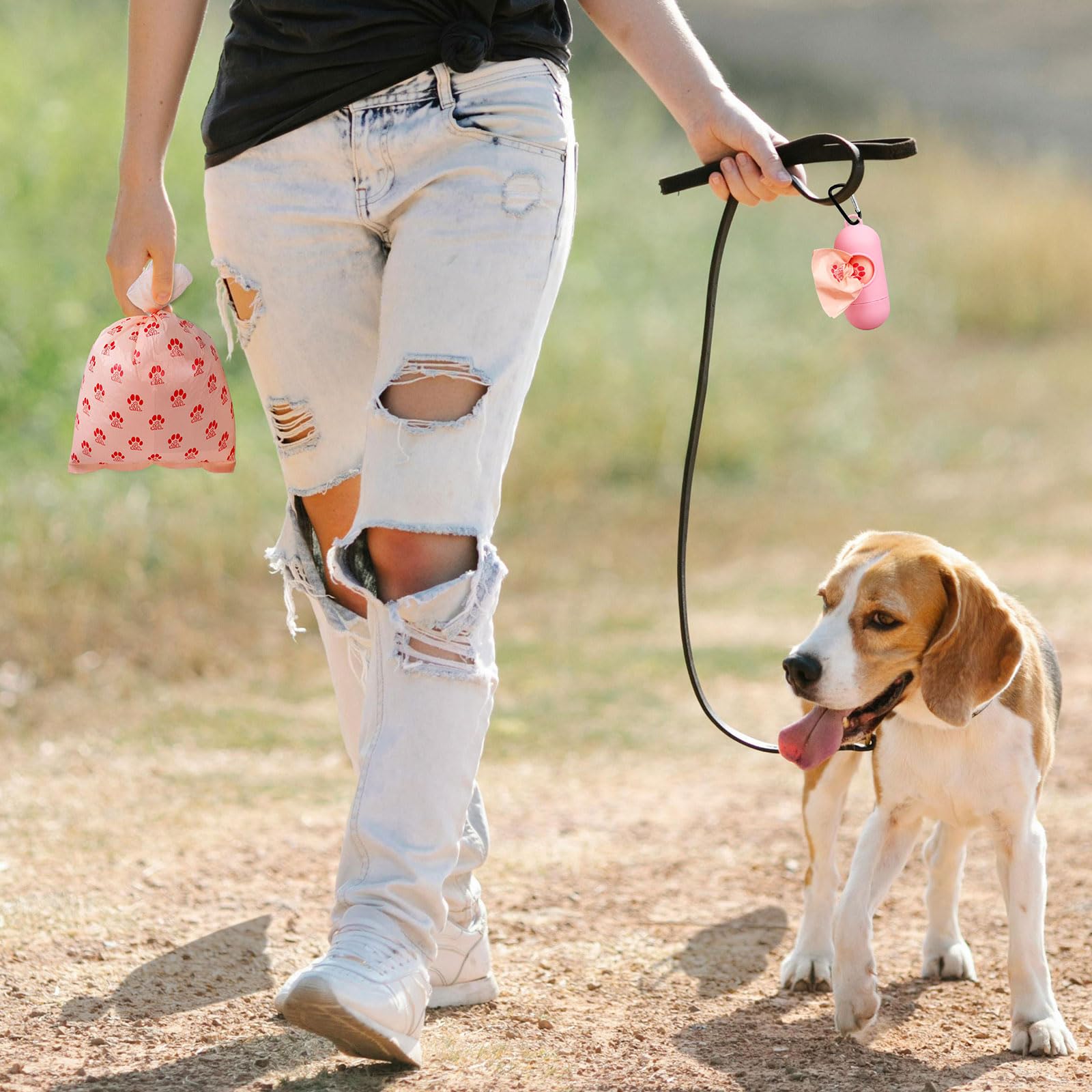 MYGODPET odor-masking bags suitable for indoor or outdoor walks.