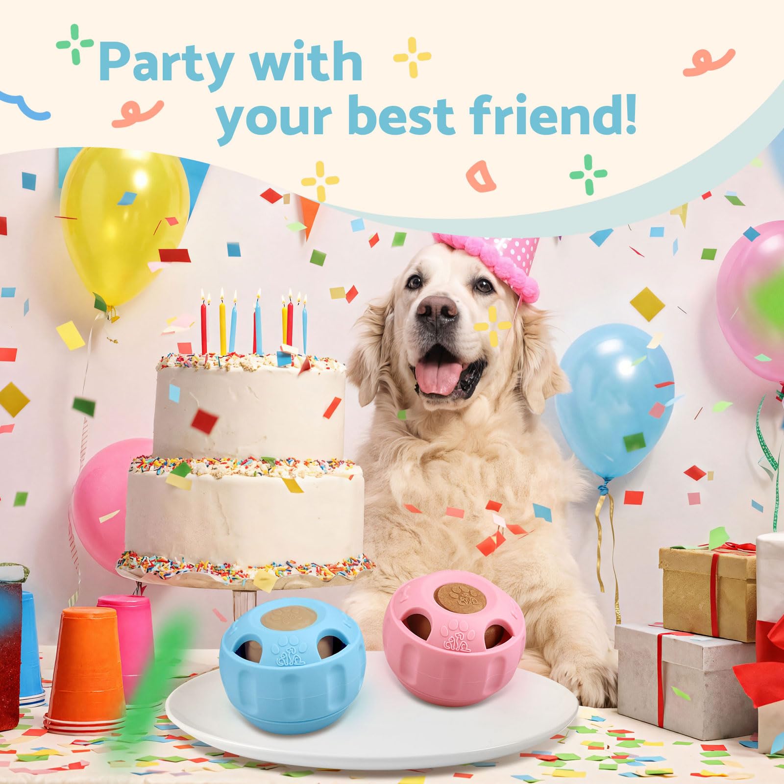 MYGODPET unique-lick-angle-design engages licking from multiple angles for longer fun