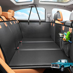 MYJAQI back-seat extender for full-size trucks increases space for large dogs.