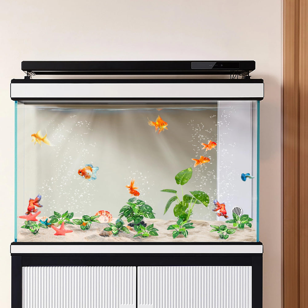 MyLifeUNIT Betta decor small plant-3 offers safe decor for betta environment.