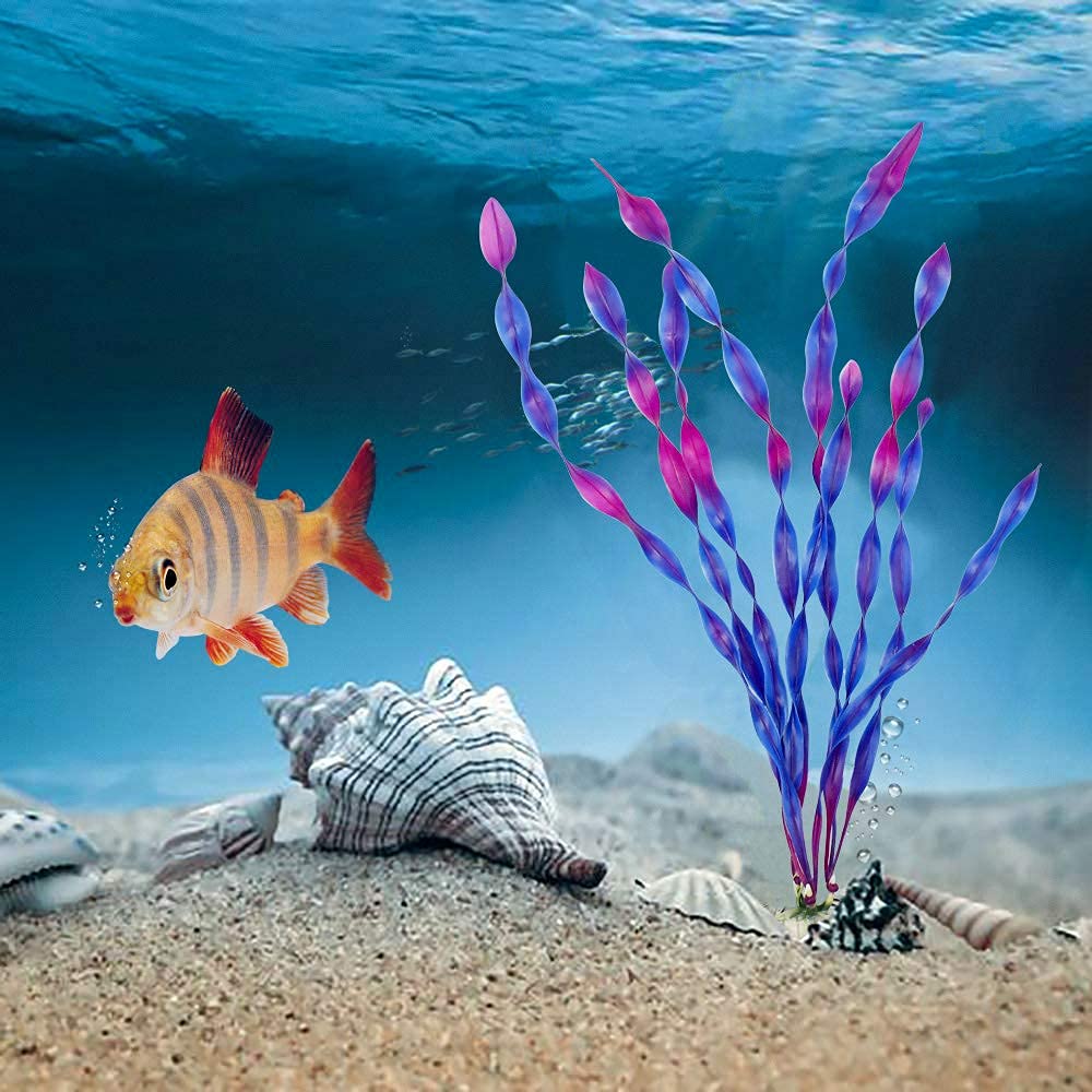 MyLifeUNIT non-toxic PVC material ensures safe, durable aquarium plants for fish.