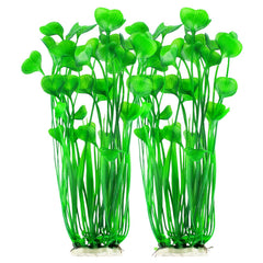 MyLifeUNIT plantas artificiales para acuario dos piezas 40 cm, seguras para peces