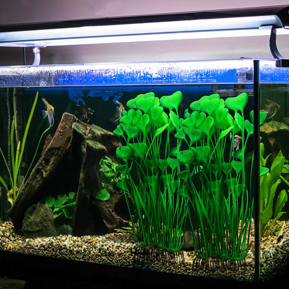 MyLifeUNIT plantas artificiales acuario resistentes sin mantenimiento