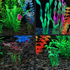 MyLifeUNIT plastic aquarium plants stay vibrant and won’t fade in your tank.