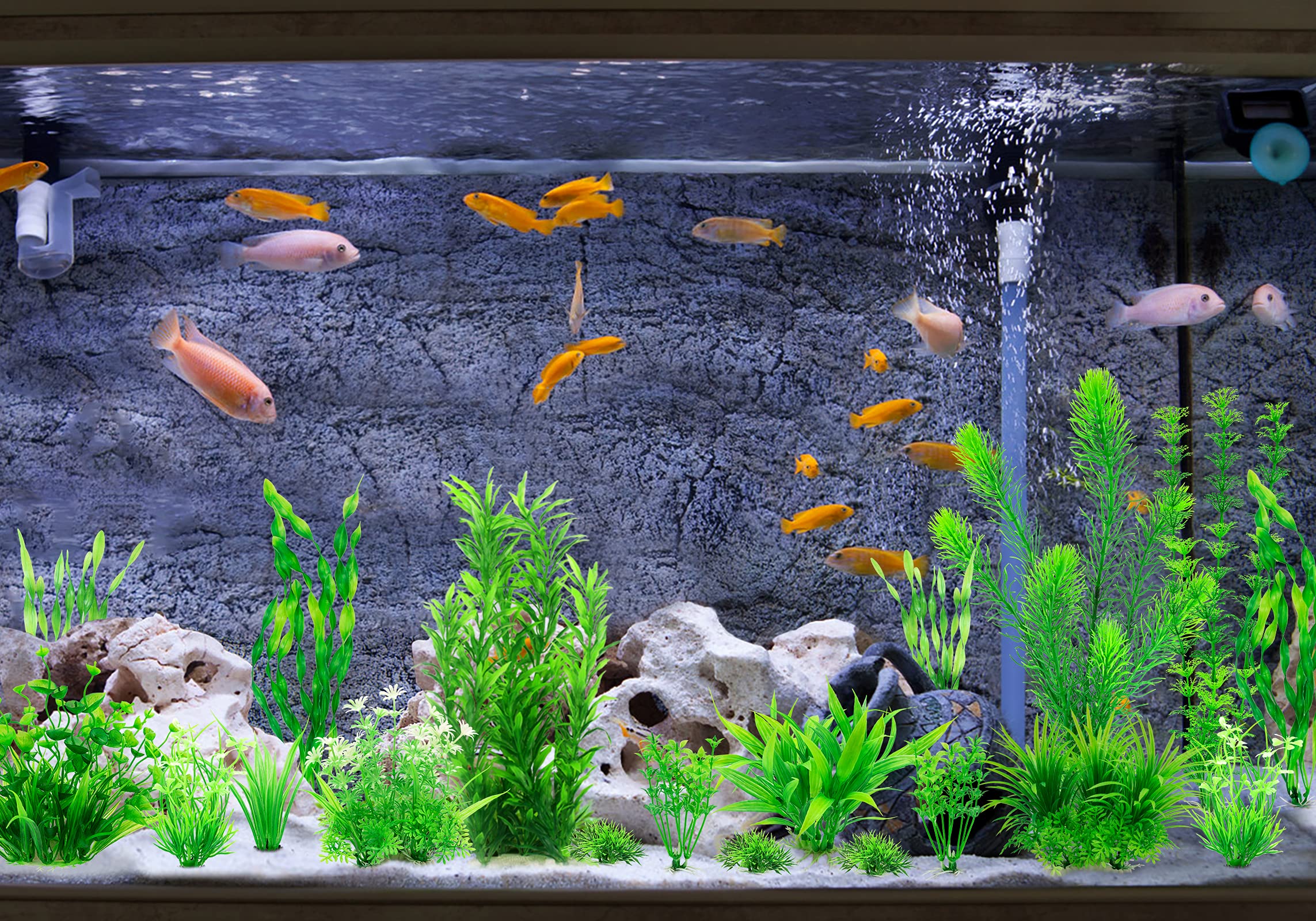 MyLifeUNIT water-safe materials resist fading, helping maintain color in aquariums.