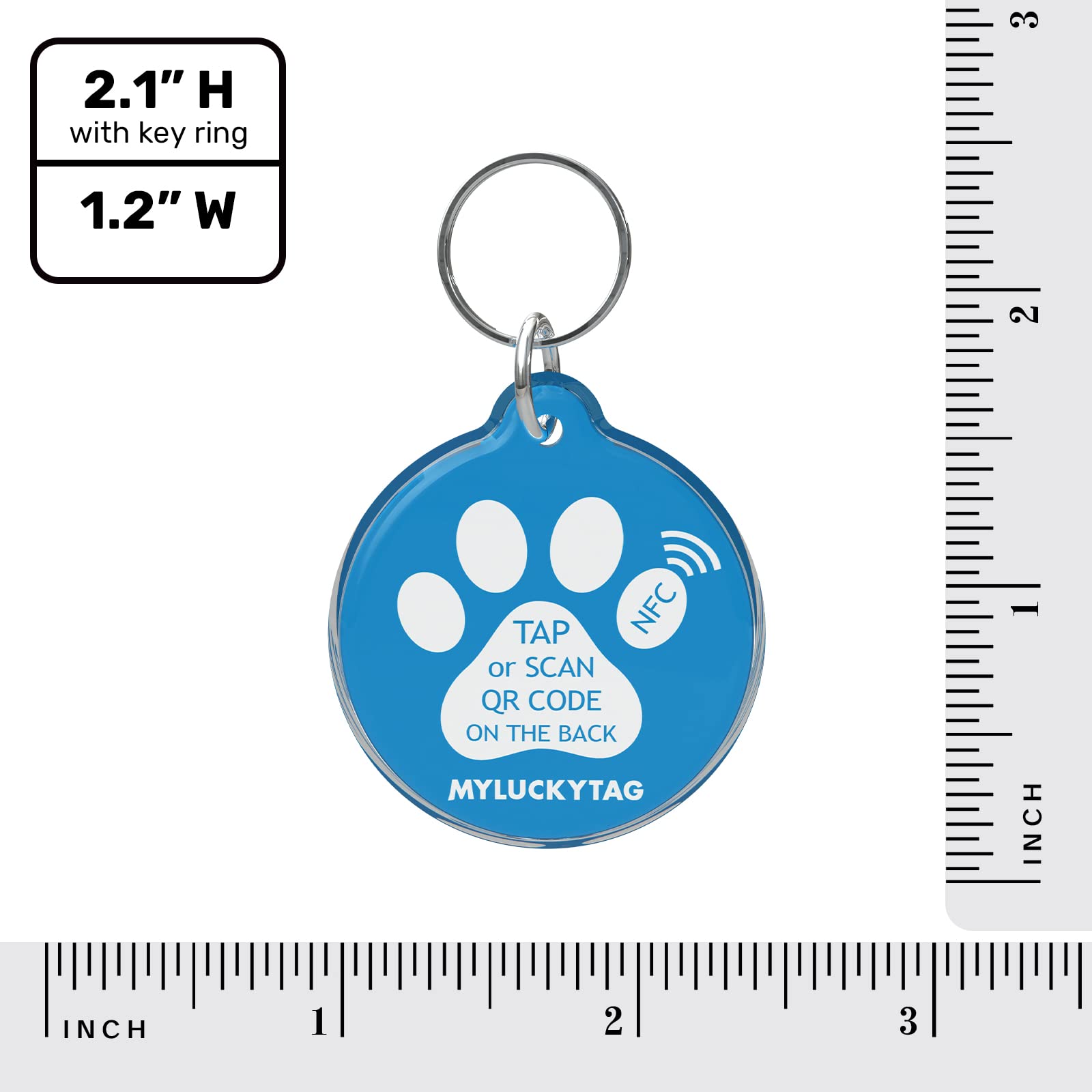 MYLUCKTAG multi-pet account management—one account for several pets.