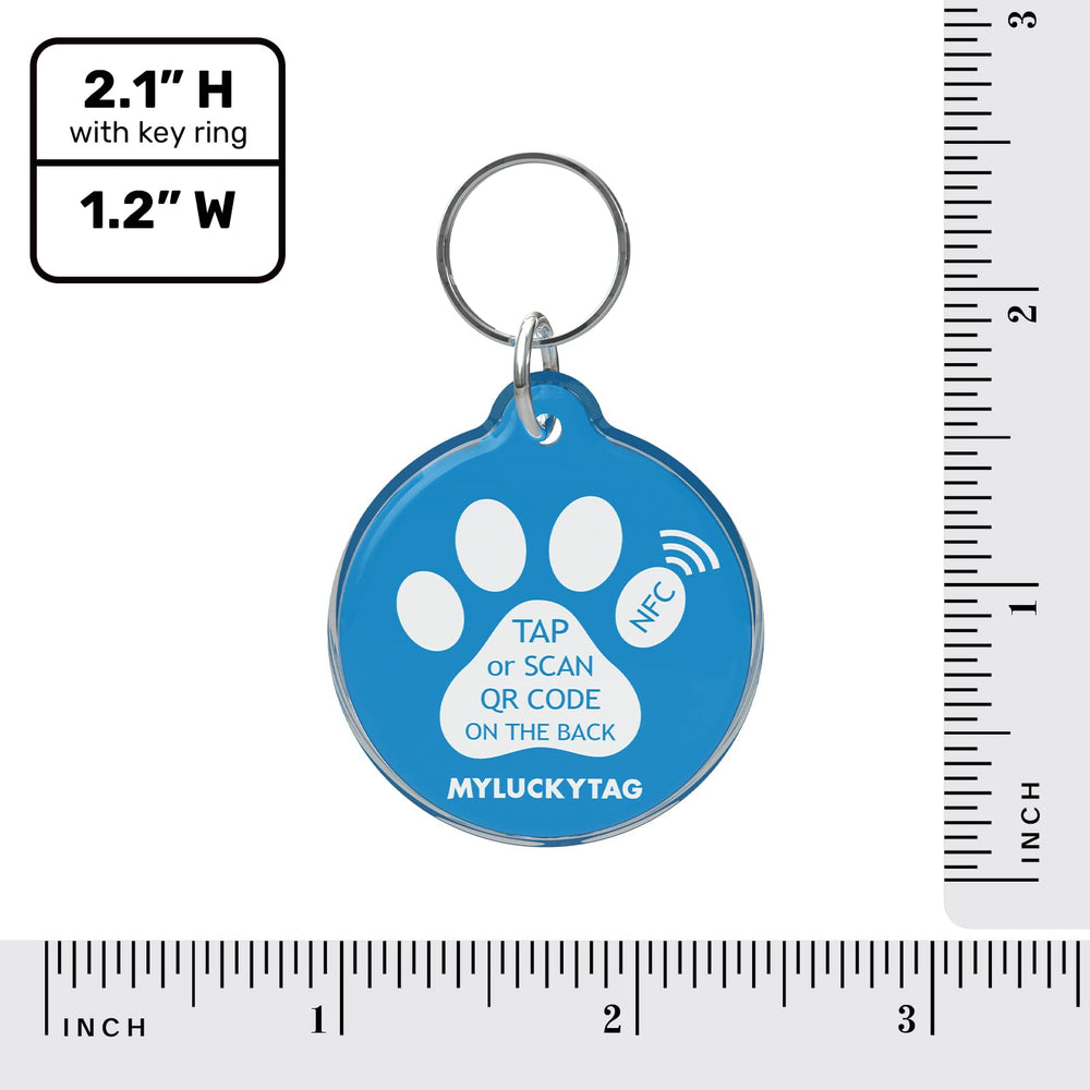 MYLUCKTAG multi-pet account management—one account for several pets.