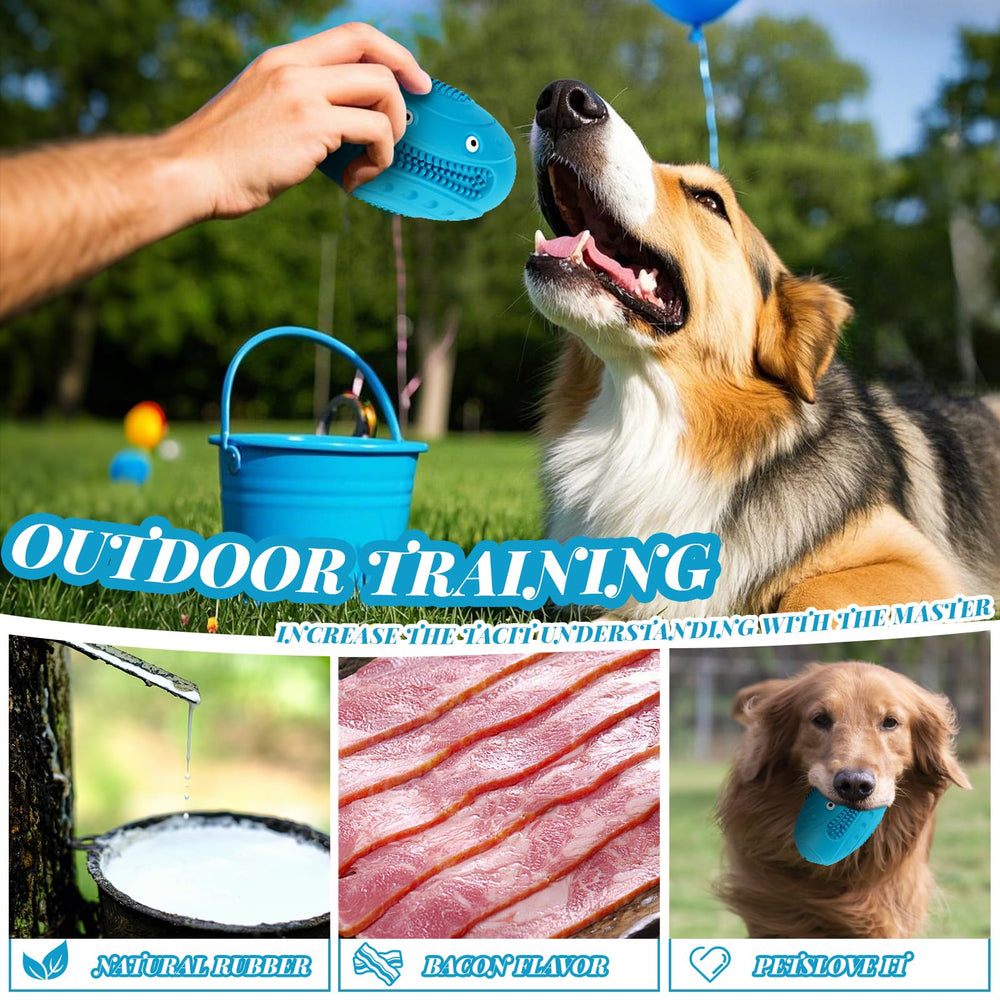 MynePets indestructible chew toy blue non-toxic safety for worry-free play.