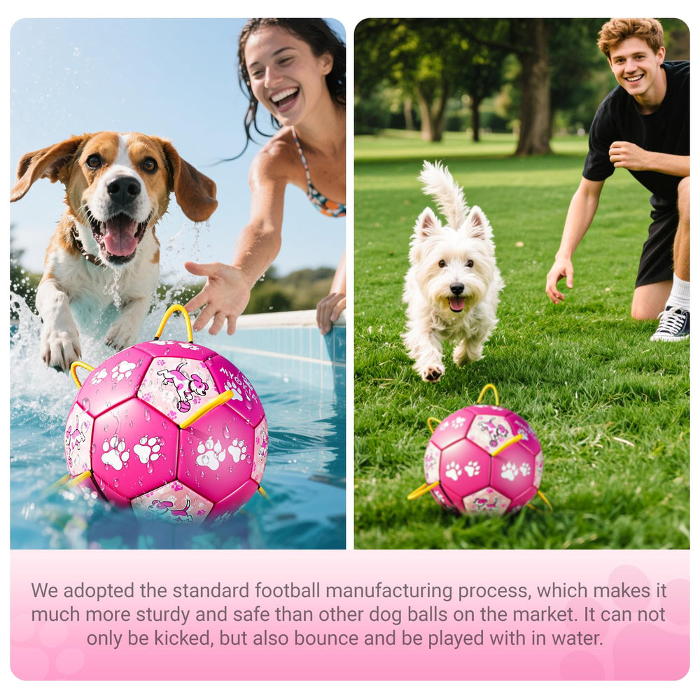 MYOKIA outdoor-friendly dog toy suitable for pools beaches and yards