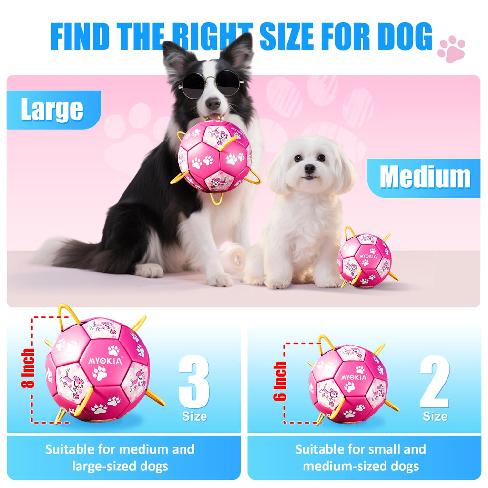 MYOKIA pump-included ball ensures quick inflation for ready-to-play moments