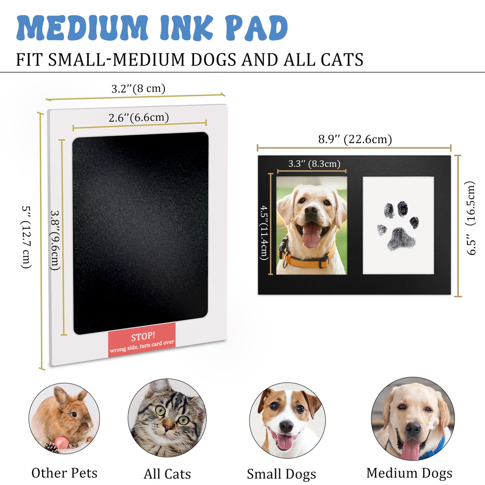 MYPAWLETS dog nose print kit captures a unique feature for a keepsake.