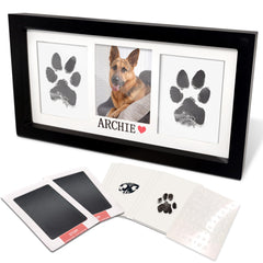MYPAWLETS extra large paw print frame showcasing pet memory display