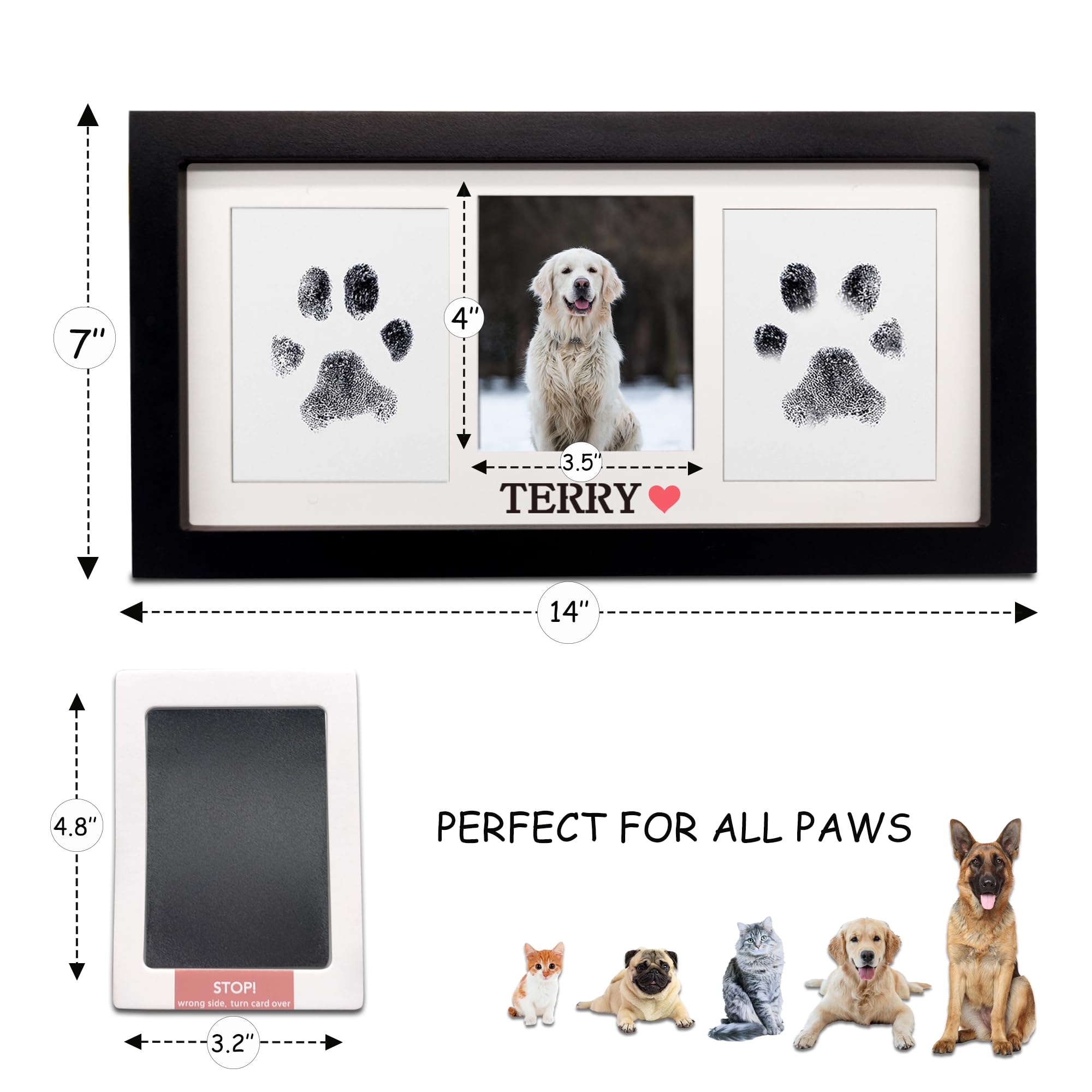 MYPAWLETS invisible nail hangers enable easy, secure wall mounting.