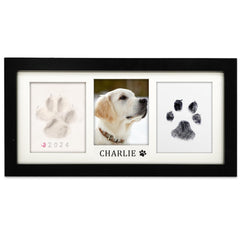 MYPAWLETS paw print kit ink pad captures clean-touch paw prints for memories.
