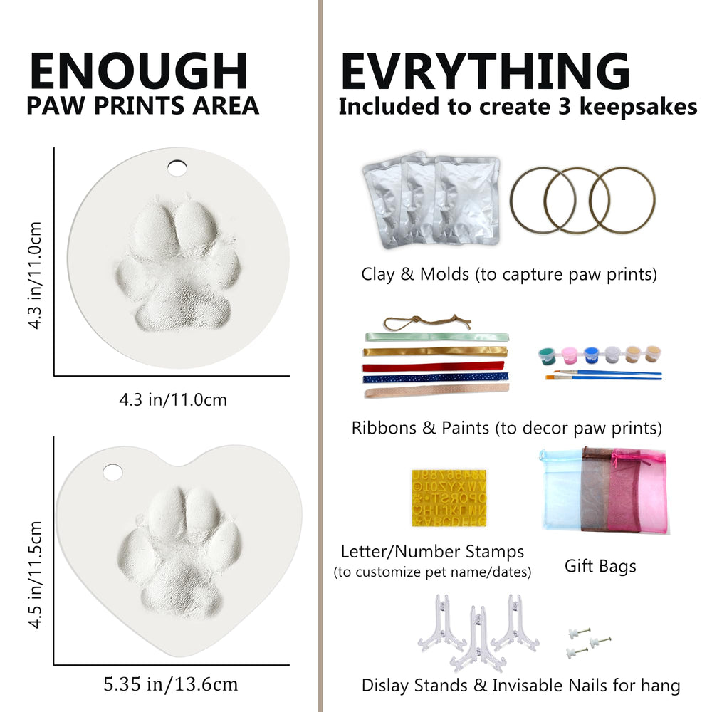MYPAWLETS Pawprints Kit: a thoughtful gift for pet lovers.
