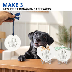 MYPAWLETS pawprints keepsake kit cat paw print in hand shows gentle capture for memories