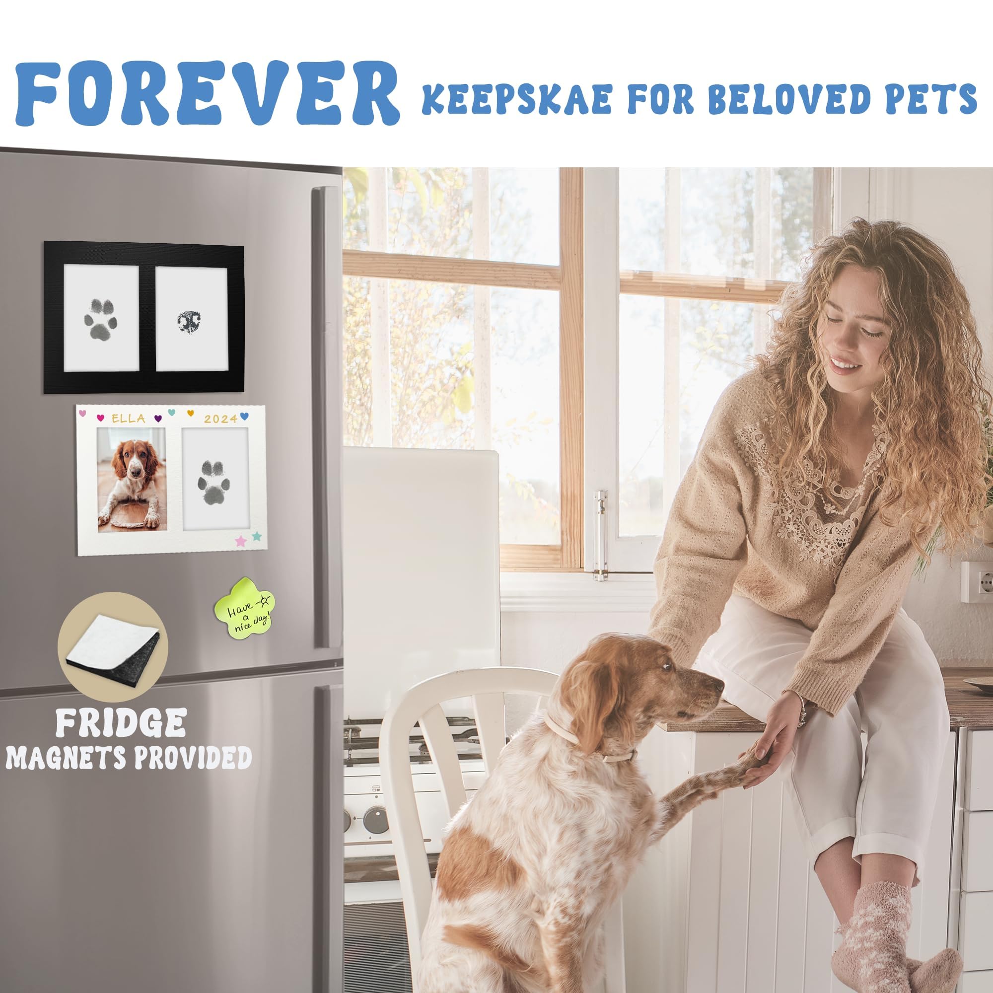 MYPAWLETS pegatinas personalizadas para nombrar a tu mascota.