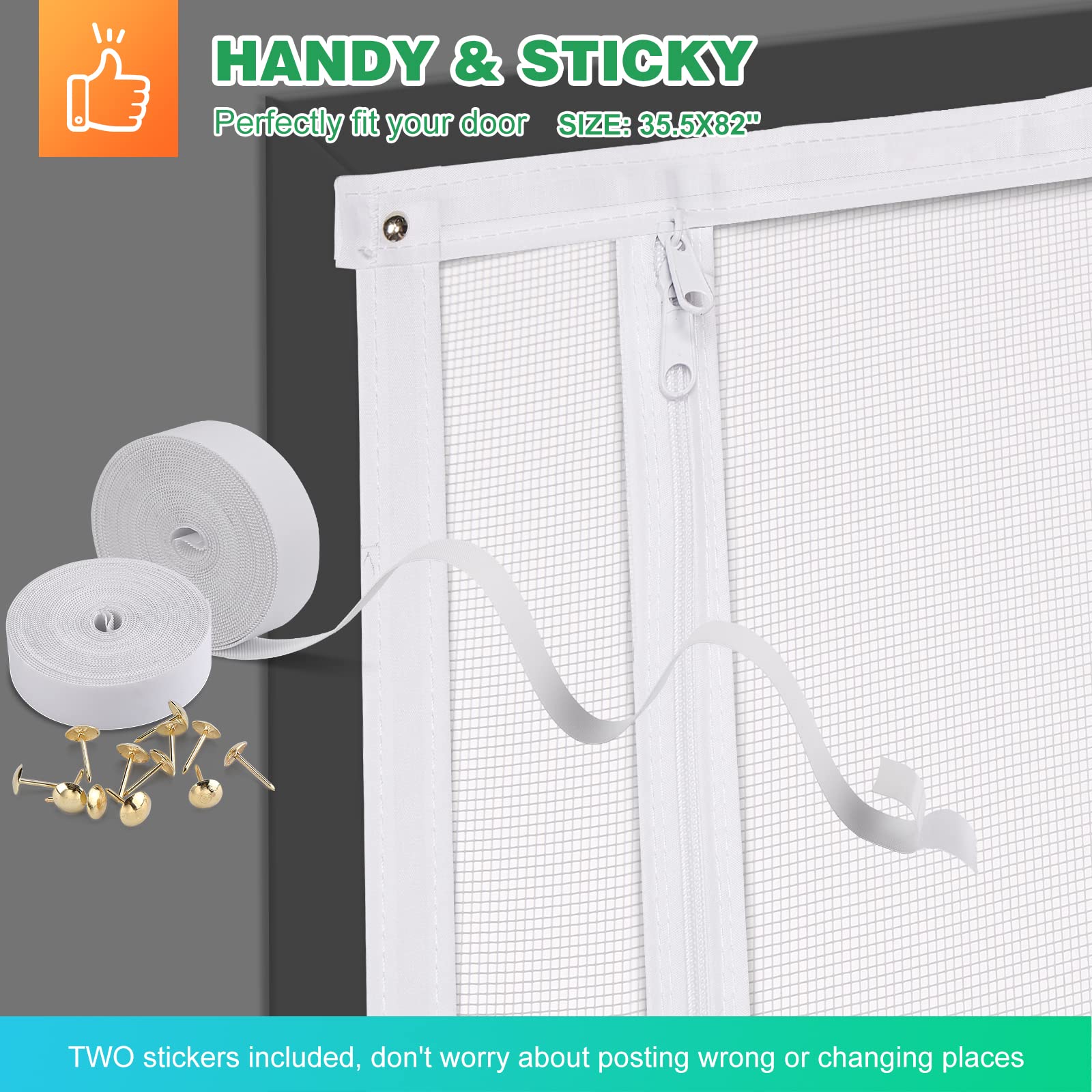 Wide-compatibility image shows fit across multiple doorway styles.