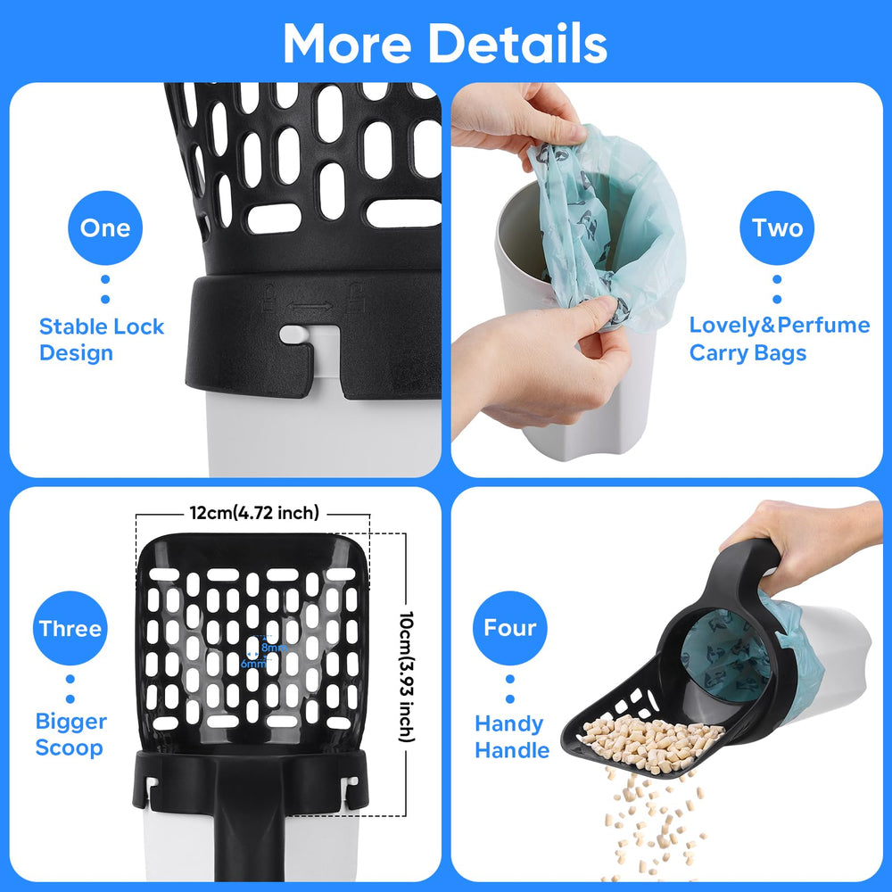 MYPIN scoop crafted from high quality PP material for daily use.