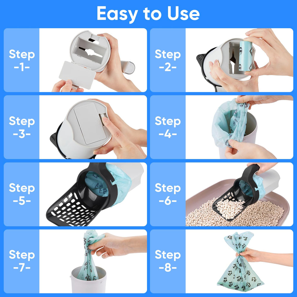 MYPIN travel-ready scooper and accessories designed for on-the-go pet care.