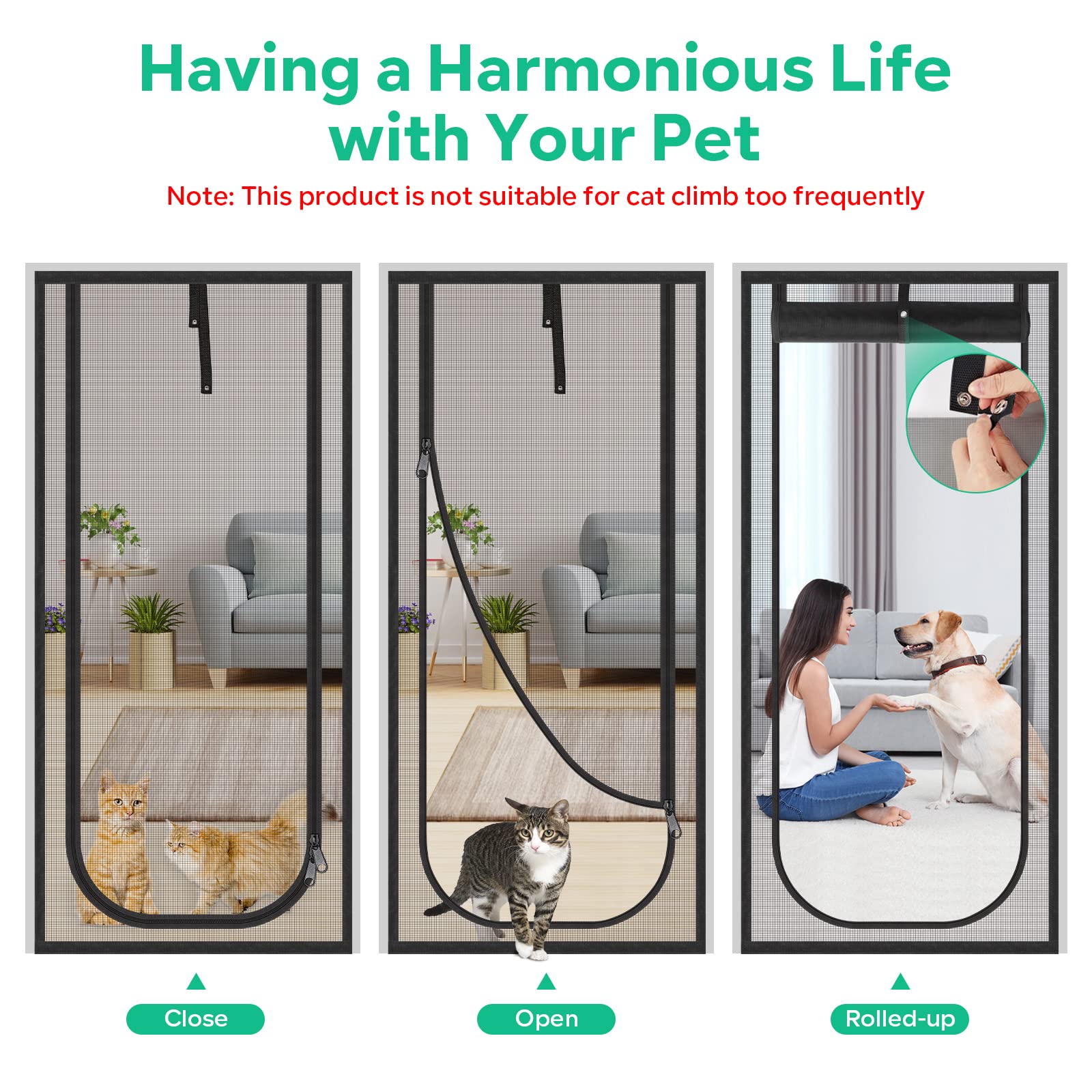 MYPIN wide-door compatibility supports patio, entry, and interior doors.