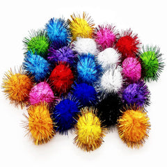 MYYZMY 24-pcs cat ball toys pack in vibrant colors for playful enrichment