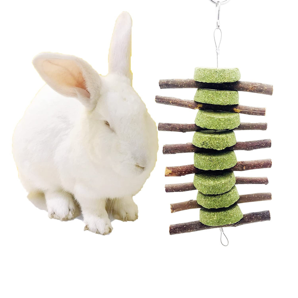 MYYZMY rabbit chew sticks provide natural wood texture for steady tooth wear and satisfying nibbles