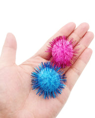 MYYZMY tinsel pom-pom cat toys—soft yet durable for curious claws
