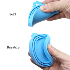 MYYZMY universal-silicone-can-lids demonstrate flexible fit across multiple can sizes