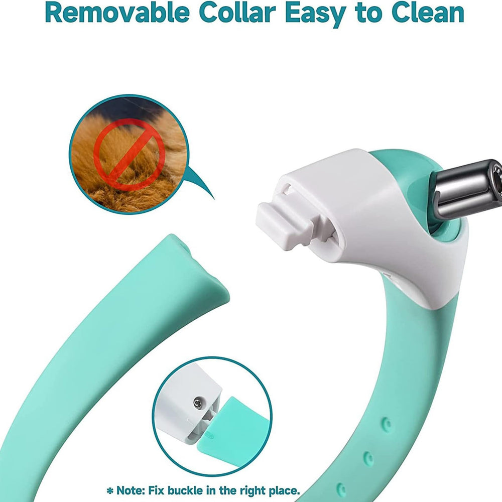 MZINGALL durable ABS and TPU materials shown on the collar.