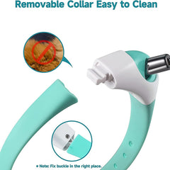 MZINGALL durable ABS and TPU materials shown on the collar.