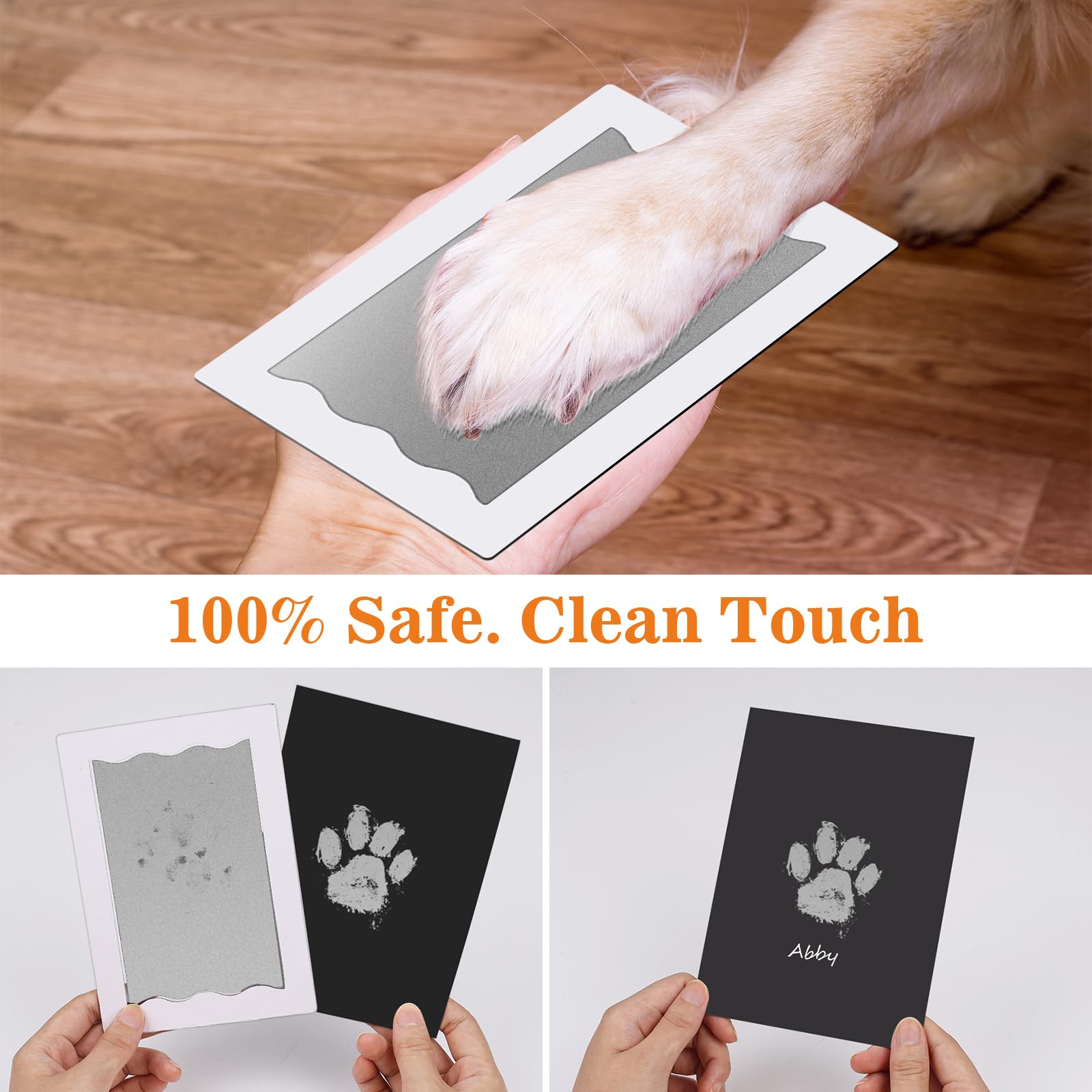 Nabance gift box with paw print kit makes a thoughtful keepsake gift.