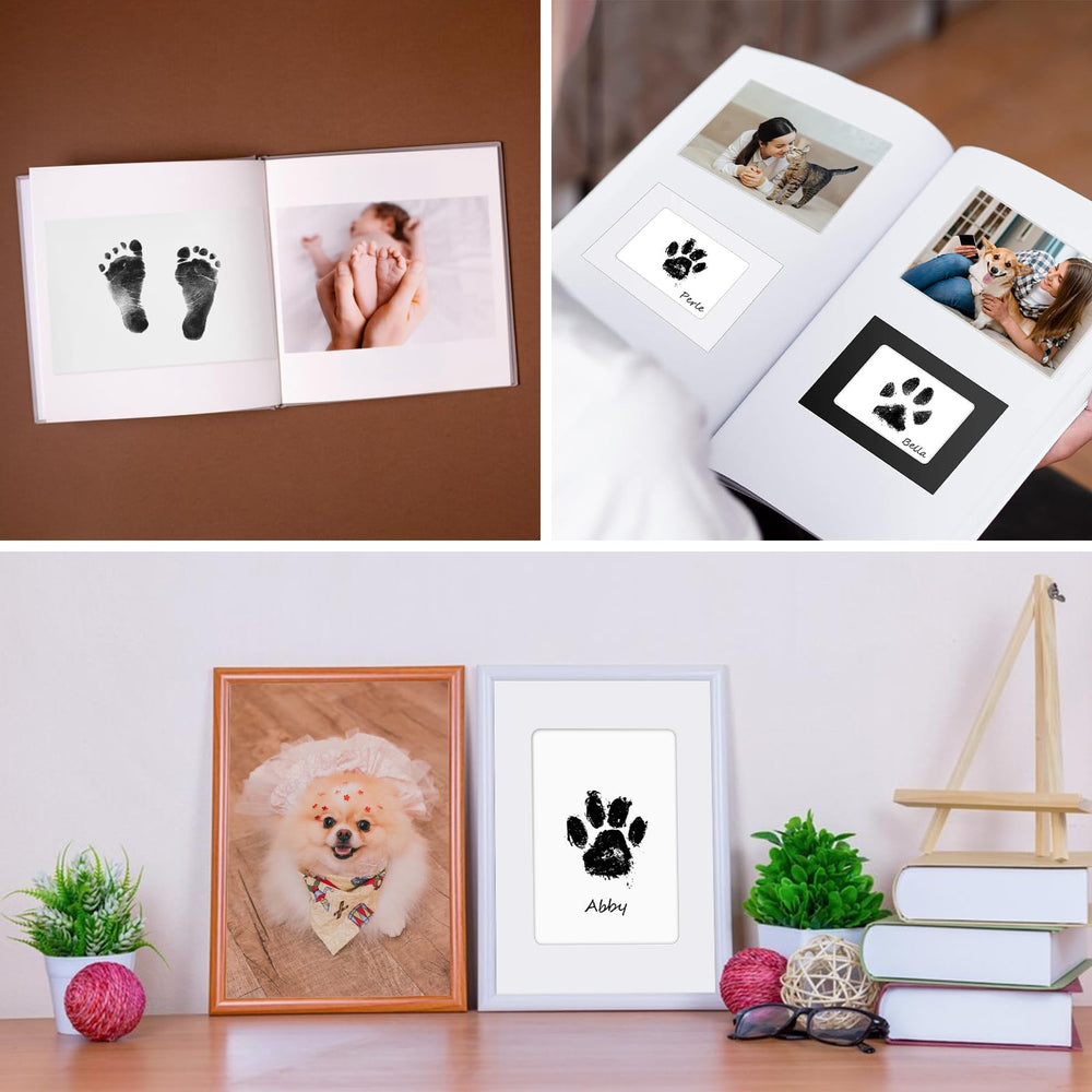Nabance nose print dog option adds furry detail to keepsakes.