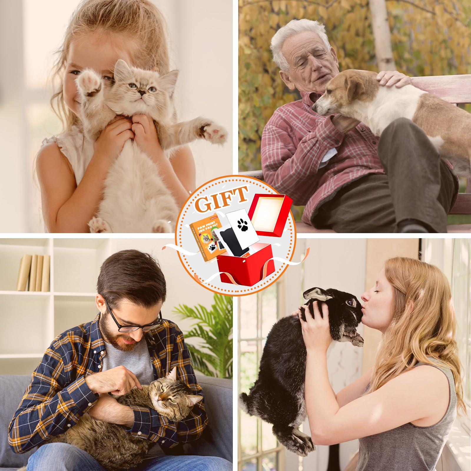 Nabance paw print keepsake kit helps create lasting memories.