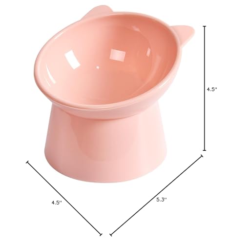 NABOKIO pink close-up shows sturdy rim and spill prevention.