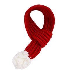 NACOCO Christmas pompom bandana scarf provides holiday cheer and warmth.
