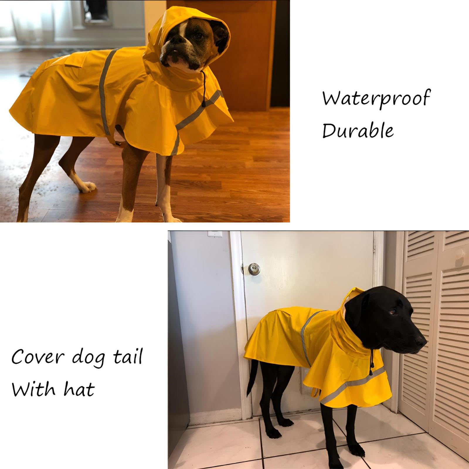NACOCO XXL yellow raincoat packed for travel and easy storage