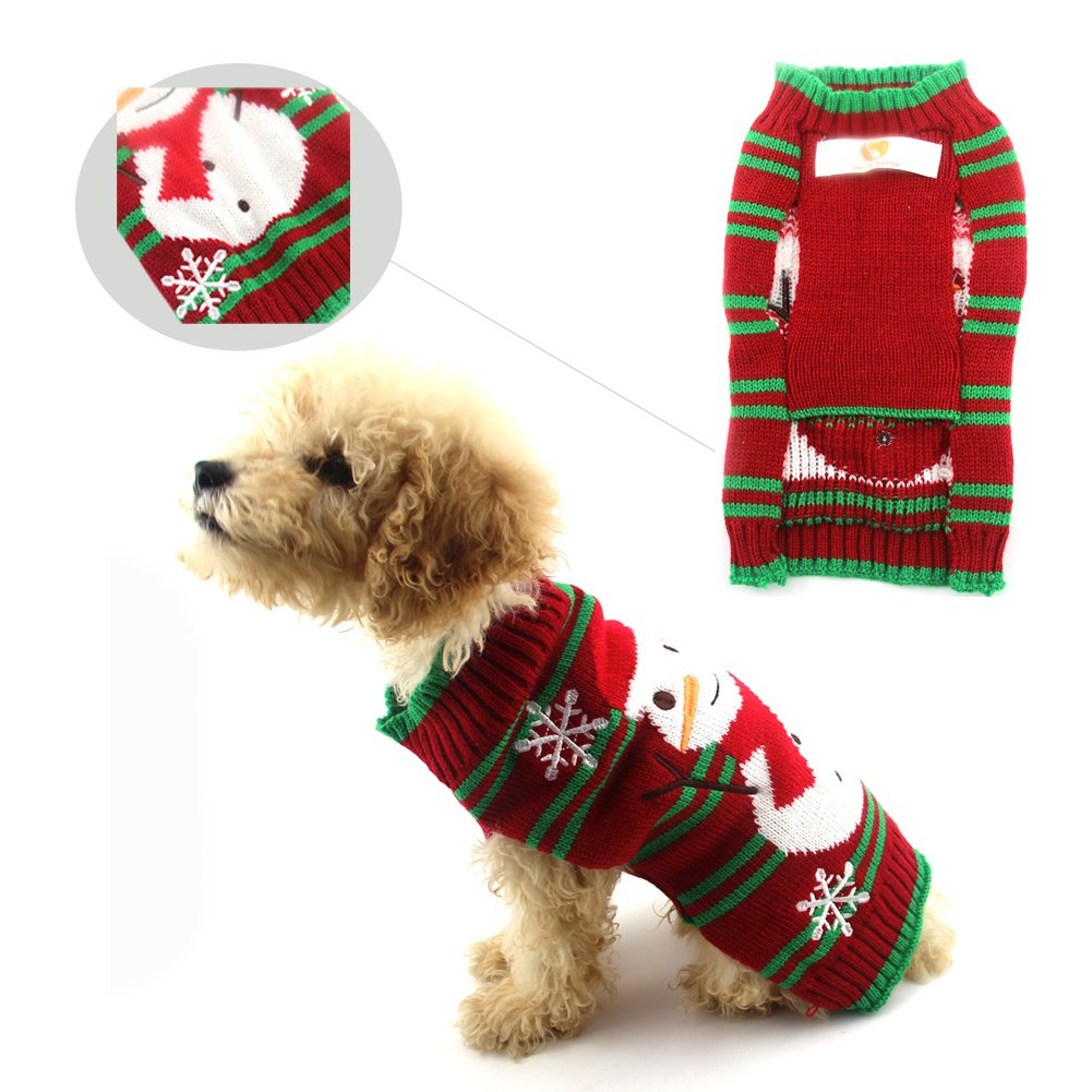 NACOCO dog snow sweater XXS gift-ready packaging suggests a thoughtful holiday present