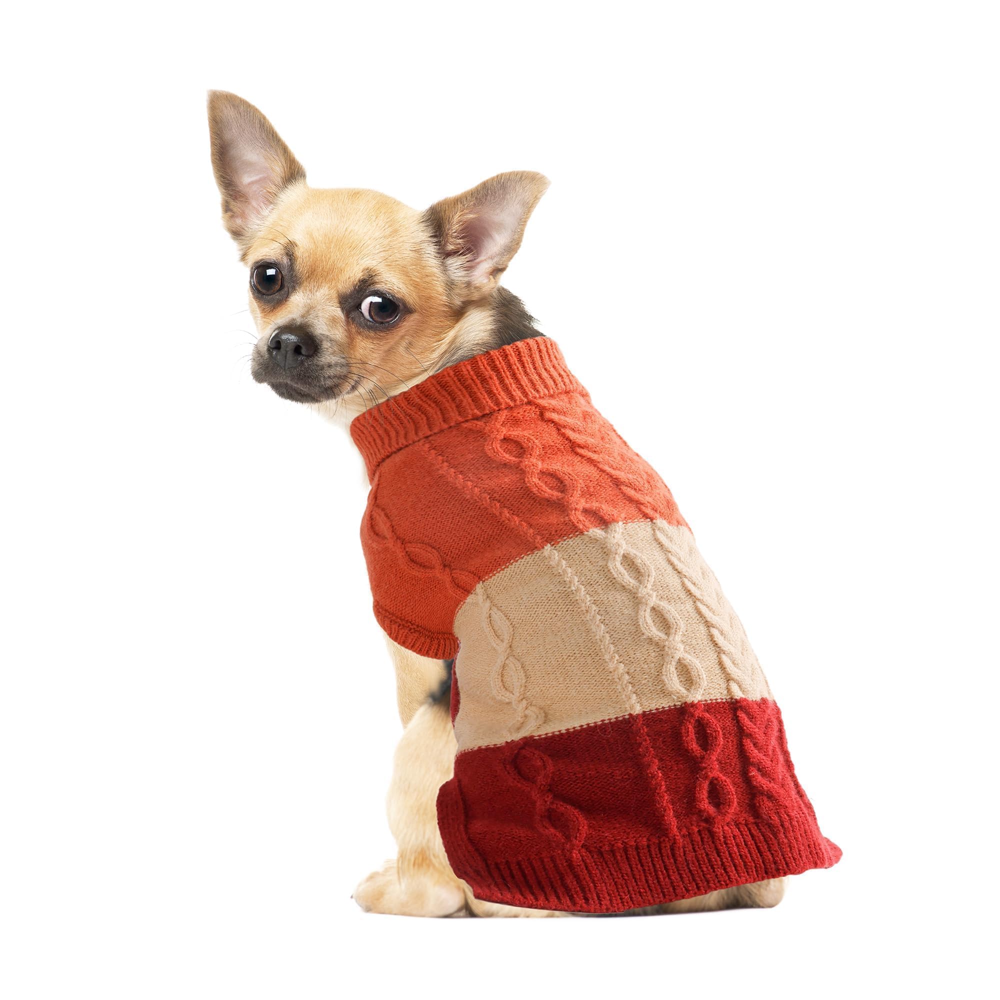 NACOCO dog sweater machine-washable fabric saves time after messy play.