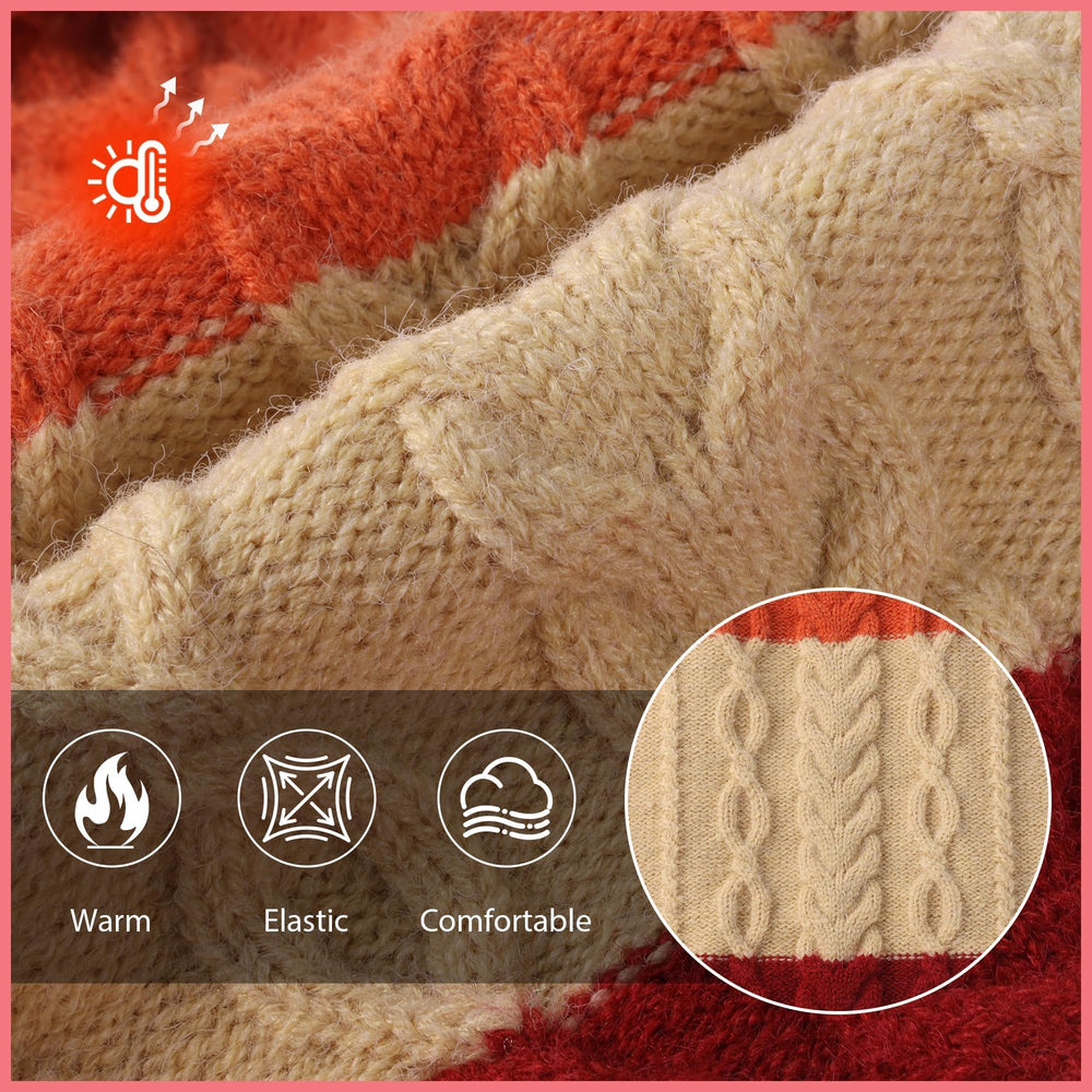 NACOCO dog sweater turtleneck keeps neck warm during outdoor adventures.