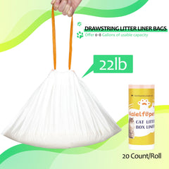 Naielfopet 18x12.6 inch liner fits MW-SC01 automatic litter boxes for a snug seal.