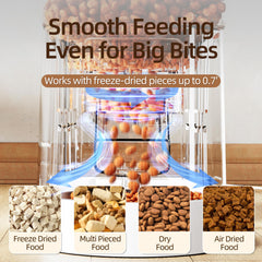 Naltreyva automatic-feeder-dispensing-system focuses on precise timing for consistent meals.