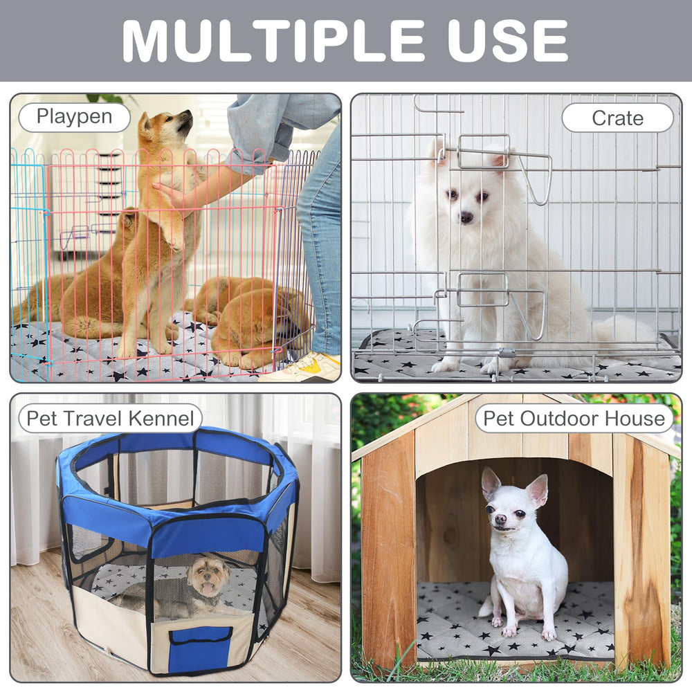 Namalu travel-ready pet bed gray for crates and cars